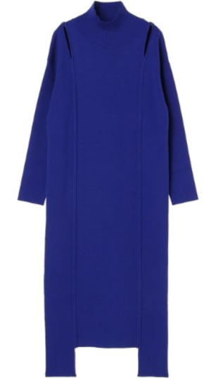 【まだ結婚できない男/5話】吉田羊/着用衣装(ワンピース)：SHOULDER OPEN KNIT OP