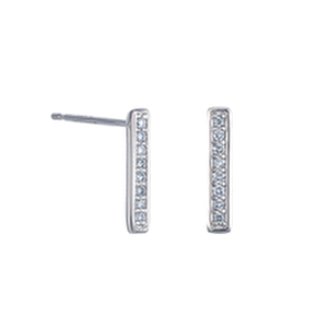 【まだ結婚できない男/４話】吉田羊/着用アクセサリー(ピアス)：Pt900/850 ダイヤモンド ピアス