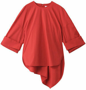 【まだ結婚できない男/5話】吉田羊/着用衣装(トップス)：COブロード バックデザイン プルオーバー